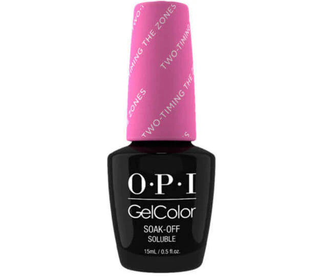 OPI GEL *OLD BOTTLE* - DISCONTINUED Two-timing the Zones GC F80