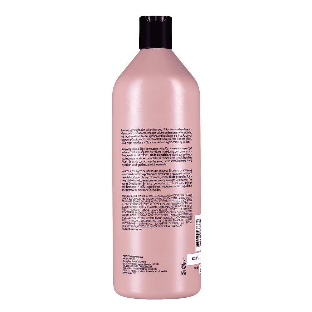 PUREOLOGY - Pure Volume Shampoo 1L