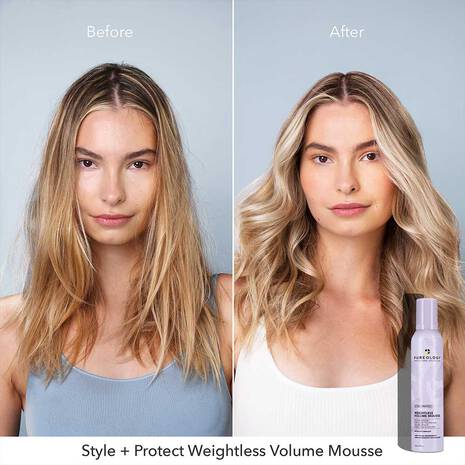 PUREOLOGY - Style + Protect Weightless Volume Mousse 8.4 oz