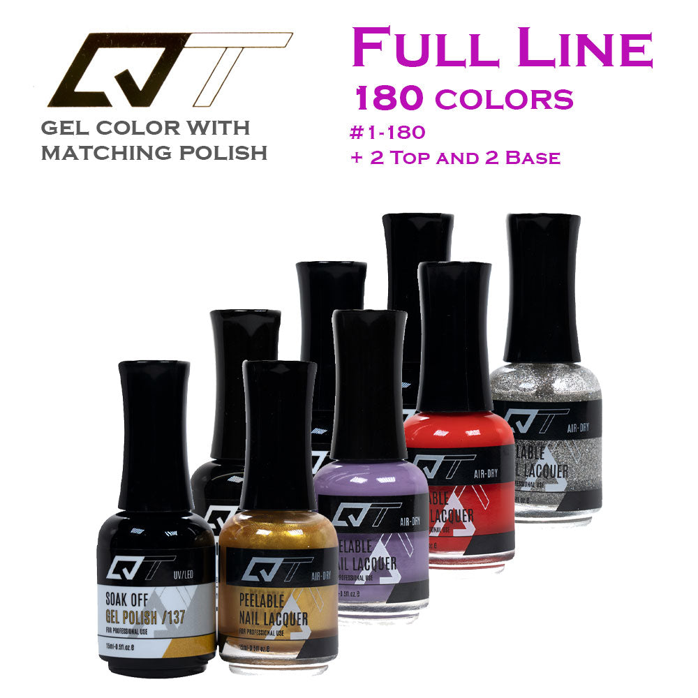 QT Gel and Nail Polish Duo - Full Line Collection