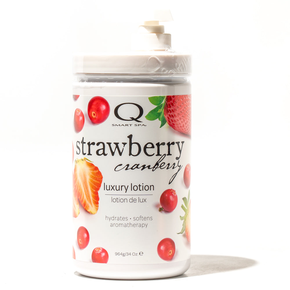 QTICA - Strawberry Cranberry Luxury Lotion 34oz.