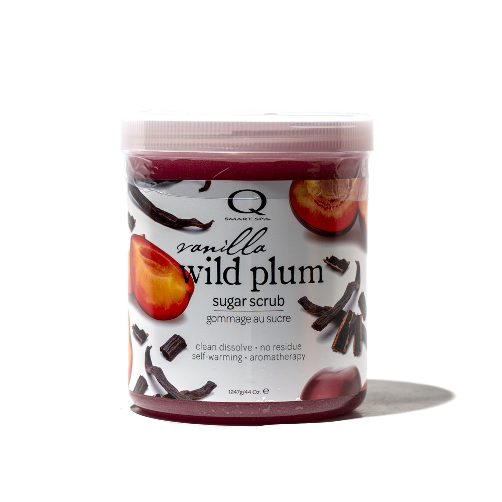 QTICA - Vanilla Wild Plum Sugar Scrub 44oz.
