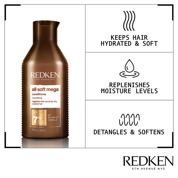 REDKEN - All Soft Mega Conditioner Liter