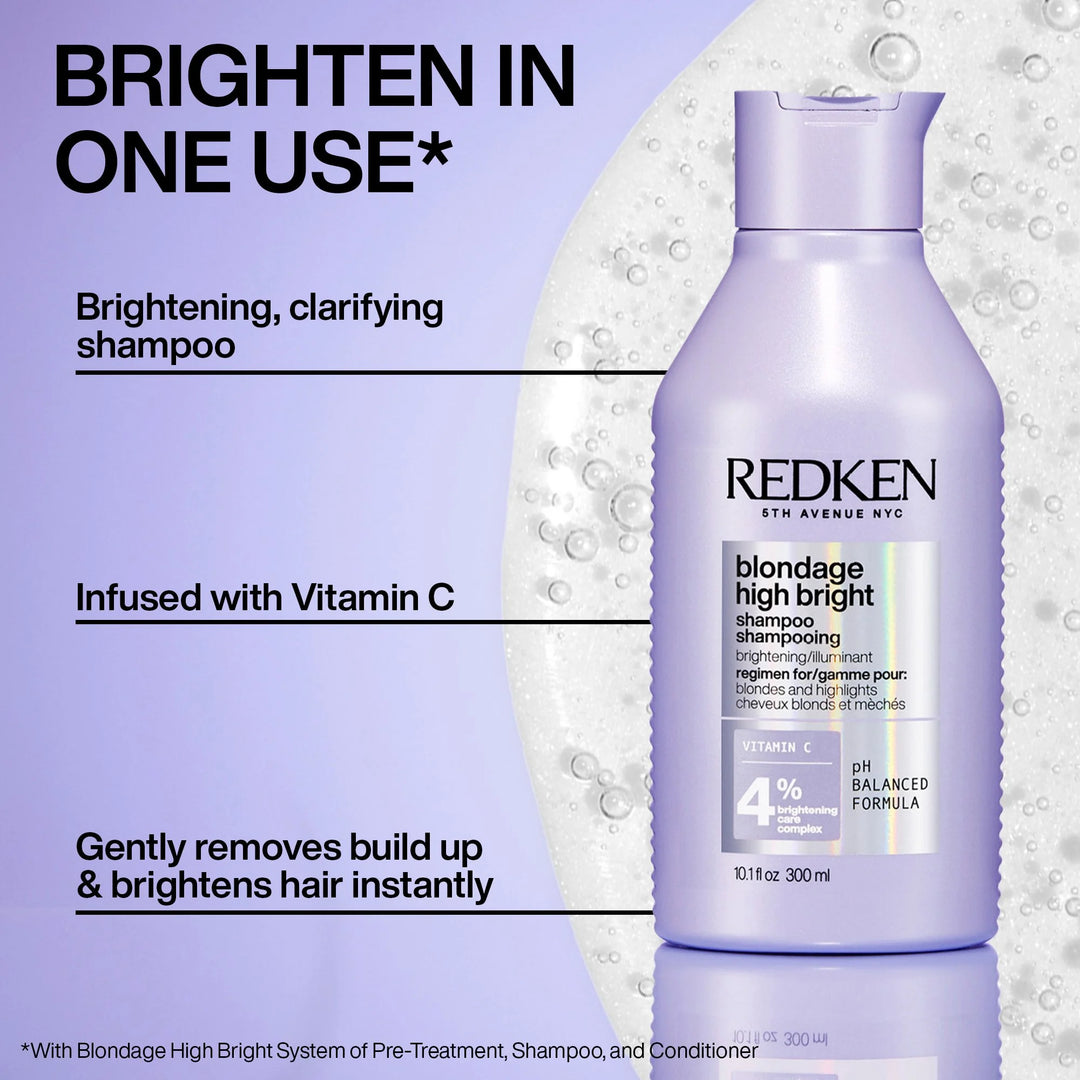 REDKEN - Blondage High Bright Shampoo 10.1 fl oz