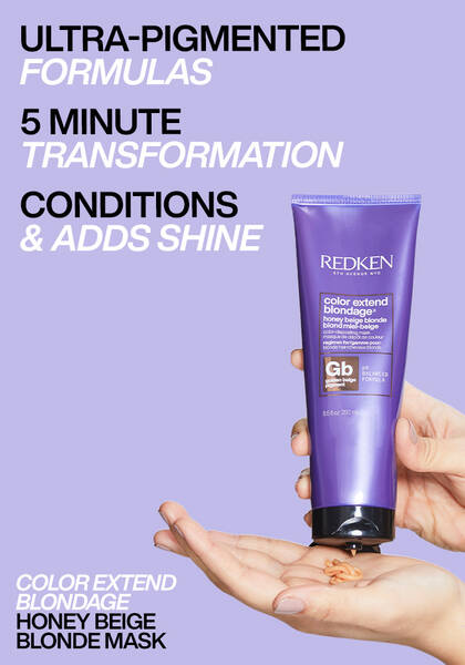 REDKEN - Color Extend Blondage Color Depositing Mask 8.5OZ