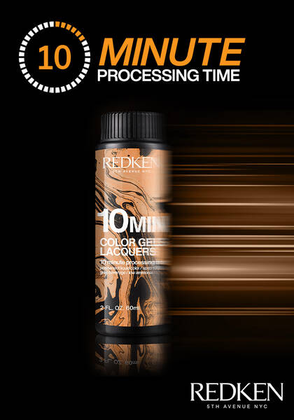 REDKEN - Color Gels Lacquers 10 Minute Express Permanent Liquid Color 2oz.