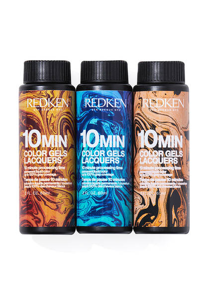 REDKEN - Color Gels Lacquers 10 Minute Express Permanent Liquid Color 2oz.