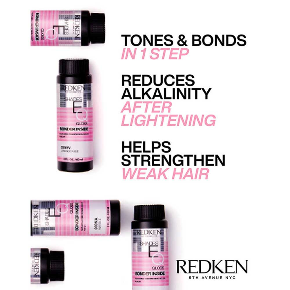 REDKEN - Shades EQ Gloss Demi-Permanent Color w/ Bonder Inside 2oz.
