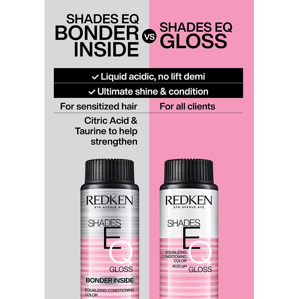 REDKEN - Shades EQ Gloss Demi-Permanent Color w/ Bonder Inside 2oz.