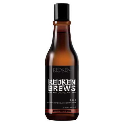 REDKEN Brews - 3 In 1 Shampoo 10oz.