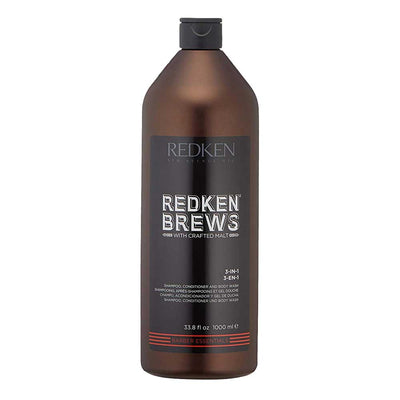 REDKEN Brews - 3 In 1 Shampoo Liter