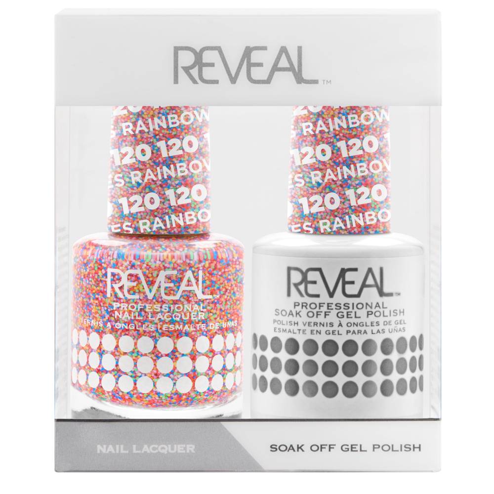 REVEAL - 120 Rainbow Sprinkles