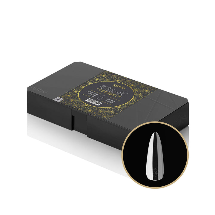 APRES - Gel-X Sculpted Almond Long 2.0 Box of Tips 14 sizes