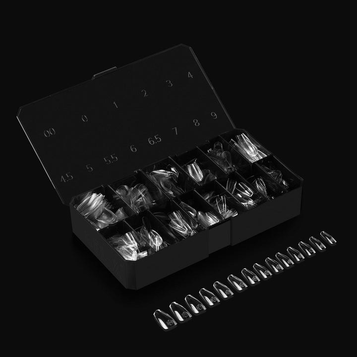 APRES - Gel-X Sculpted Coffin Medium 2.0 Box of Tips 14 sizes