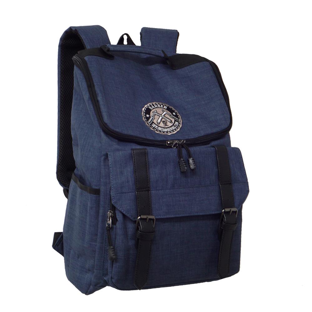 SKYLINE Barbering - Travel Backpack Blue