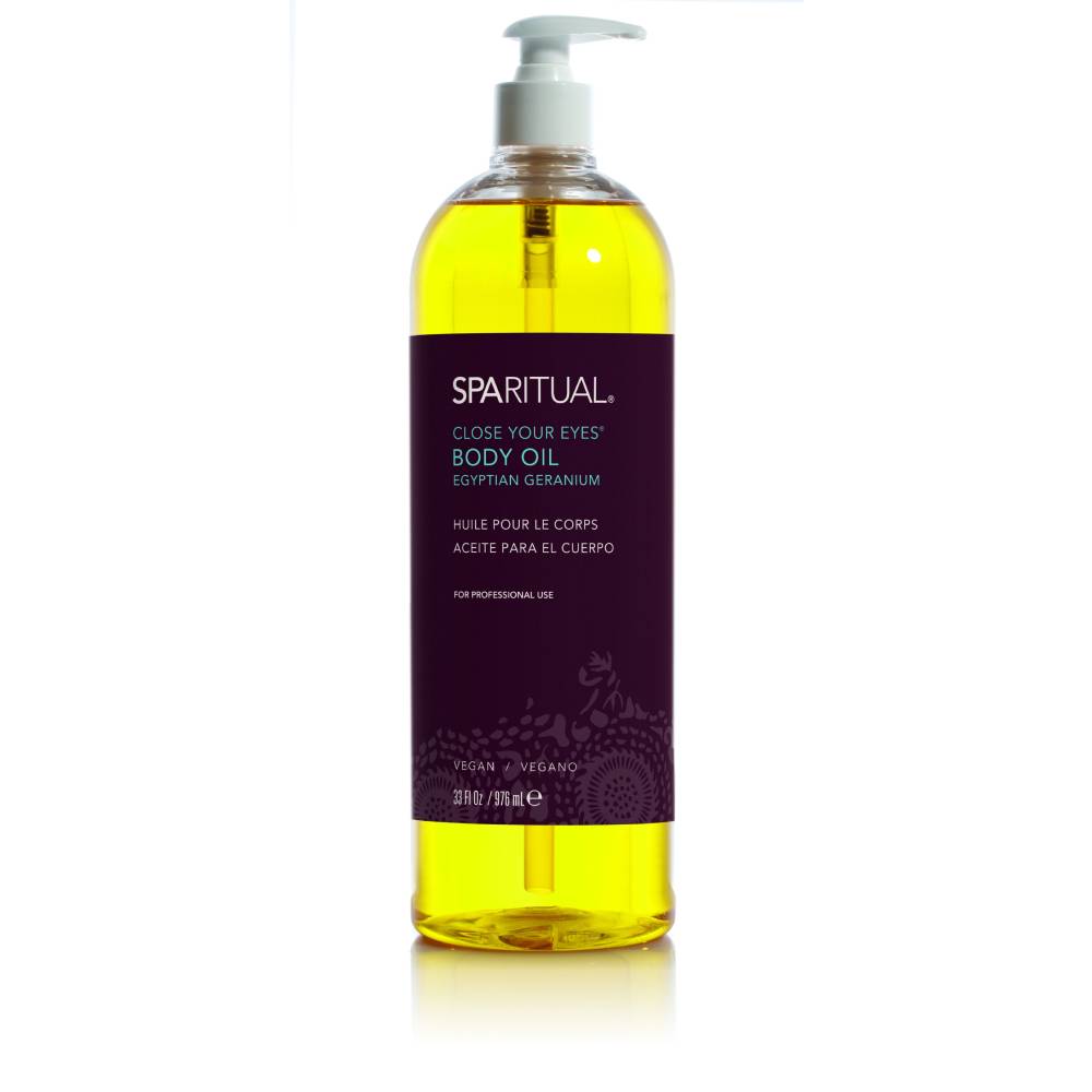 SPARITUAL - Close Your Eyes Body Oil - Professional Size 33oz.