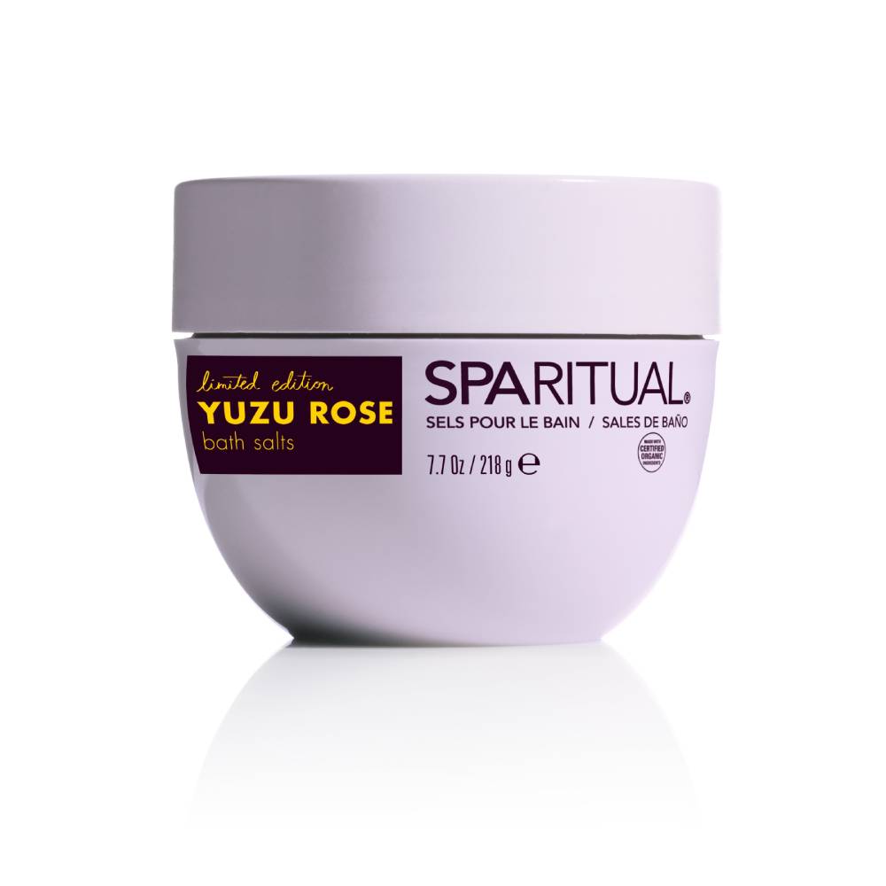 SPARITUAL - Yuzu Rose Bath Salts 7.7oz.