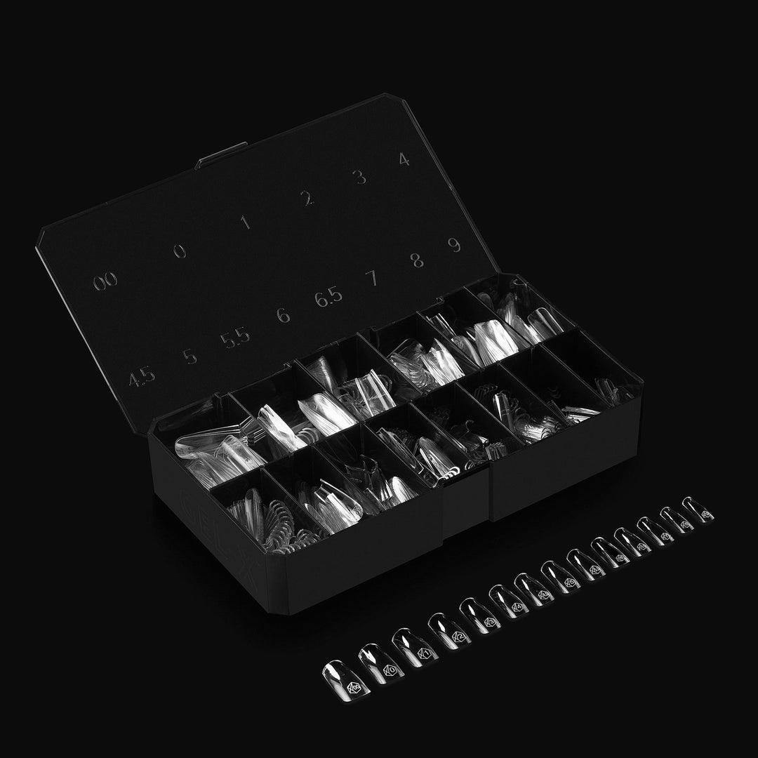 APRES - Gel-X Sculpted Square Medium 2.0 Box of Tips 14 sizes