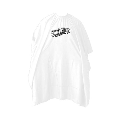 SUAVECITO - OG Script Barber Cape (White)