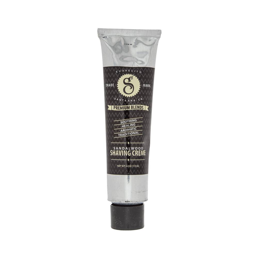 SUAVECITO - Premium Blends Sandalwood Shaving Cream 4oz.