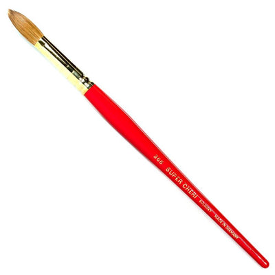 SUPER CHERI - Kolinsky Acrylic Brush #366 (Red)