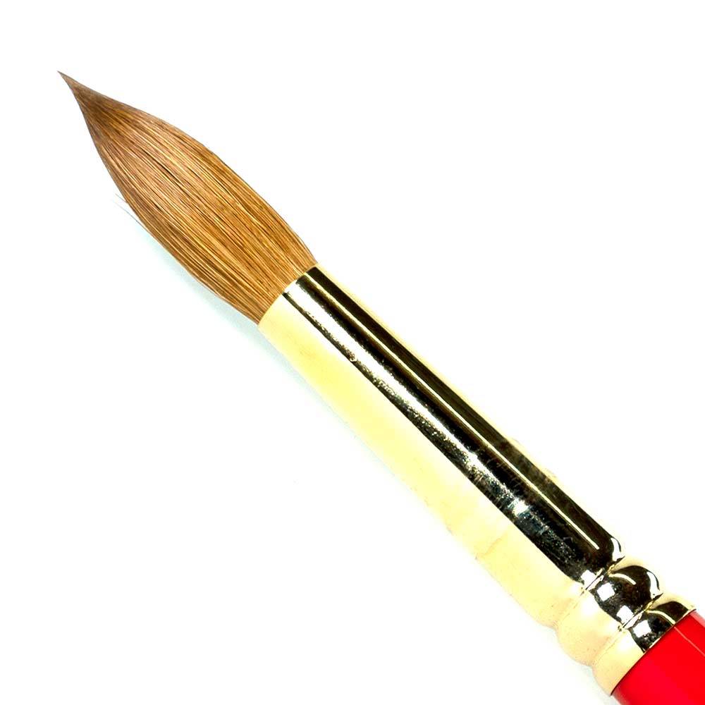SUPER CHERI - Kolinsky Acrylic Brush #66 (#16) (Red)
