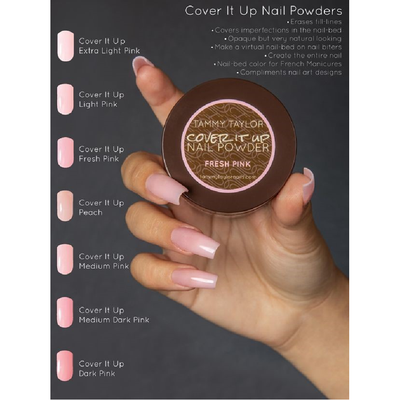 TAMMY TAYLOR Nail Powder Cover It Up - Extra Light Pink (LP)