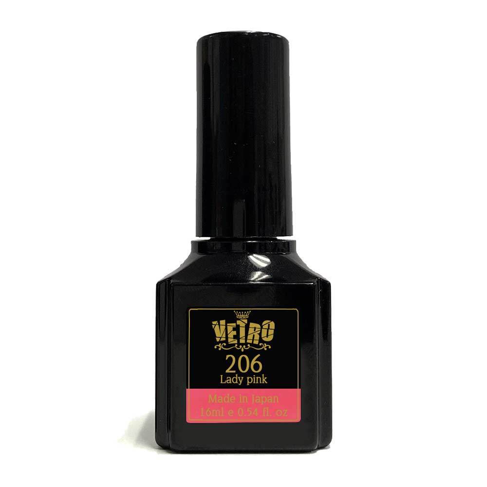 VETRO Black Line Gel Polish - B206 Lady Pink