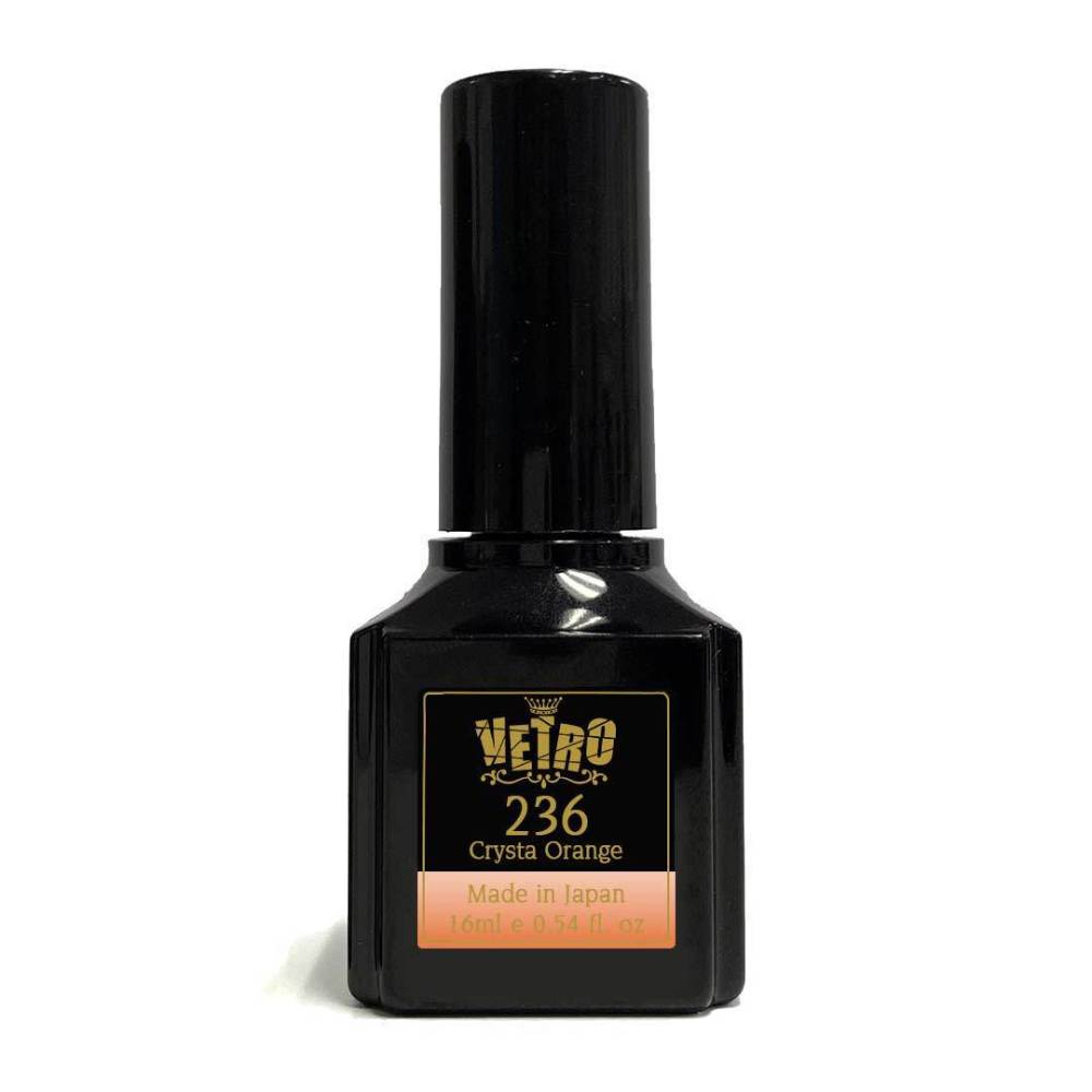VETRO Black Line Gel Polish - B236 Crysta Orange