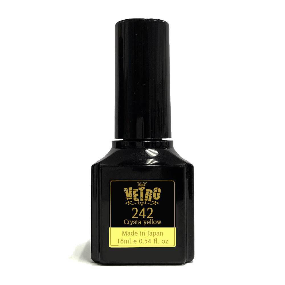 VETRO Black Line Gel Polish - B242 Crysta Yellow