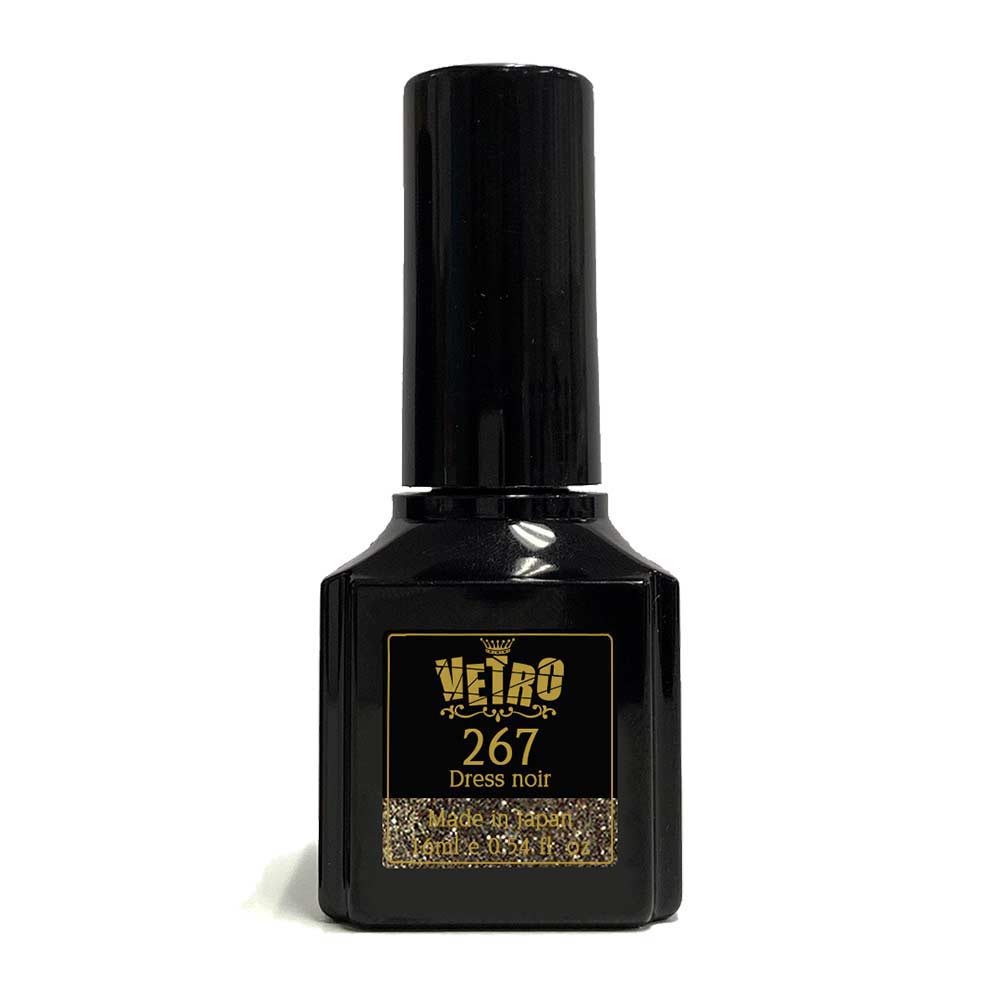 VETRO Black Line Gel Polish - B267 Dress Noir