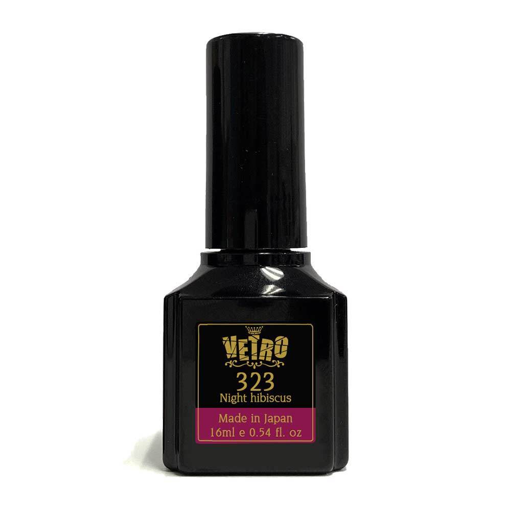 VETRO Black Line Gel Polish - B323 Night Hibiscus