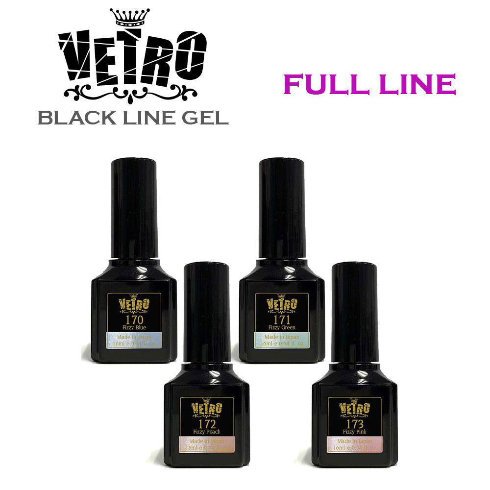 VETRO - Black Line Gel Polish Full Line Collection - 168 colors