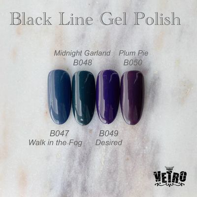 VETRO Black Line Gel Polish - B047 Walk In The Fog
