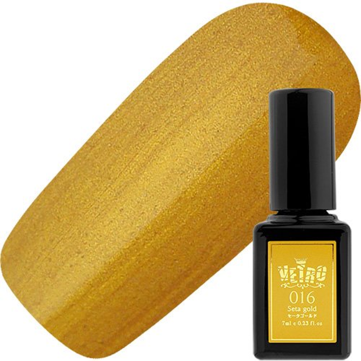 VETRO Gel Polish - 016 Seta Gold