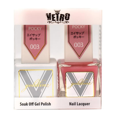 VETRO Gold Line Gel Polish - 003 ASAP-Pocky