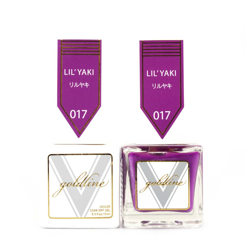 VETRO Gold Line Gel Polish - 017 Lil&