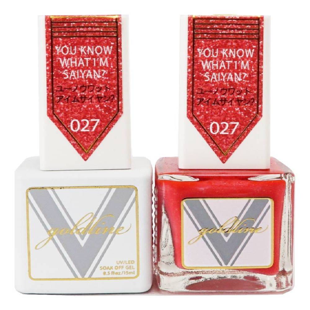 VETRO Gold Line Gel Polish - 027 You Know What I&