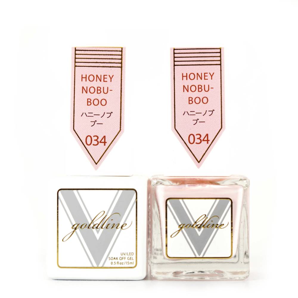 VETRO Gold Line Gel Polish - 034 Honey Nobu Boo