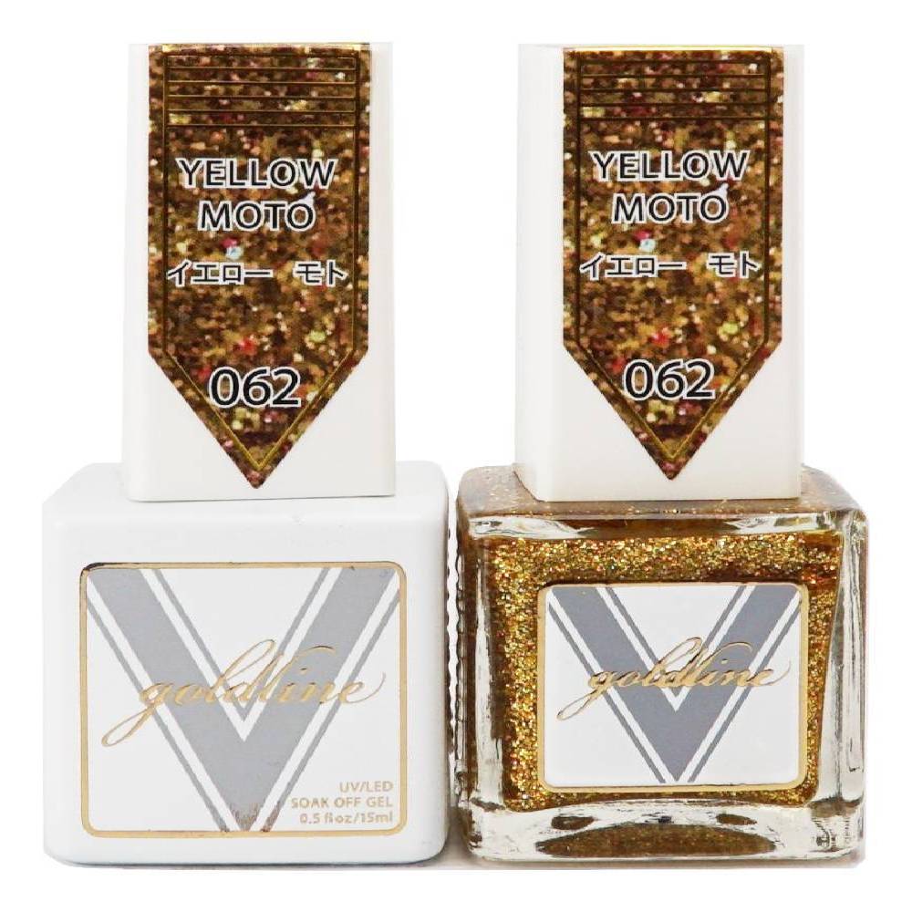 VETRO Gold Line Gel Polish - 062 Yellow Moto