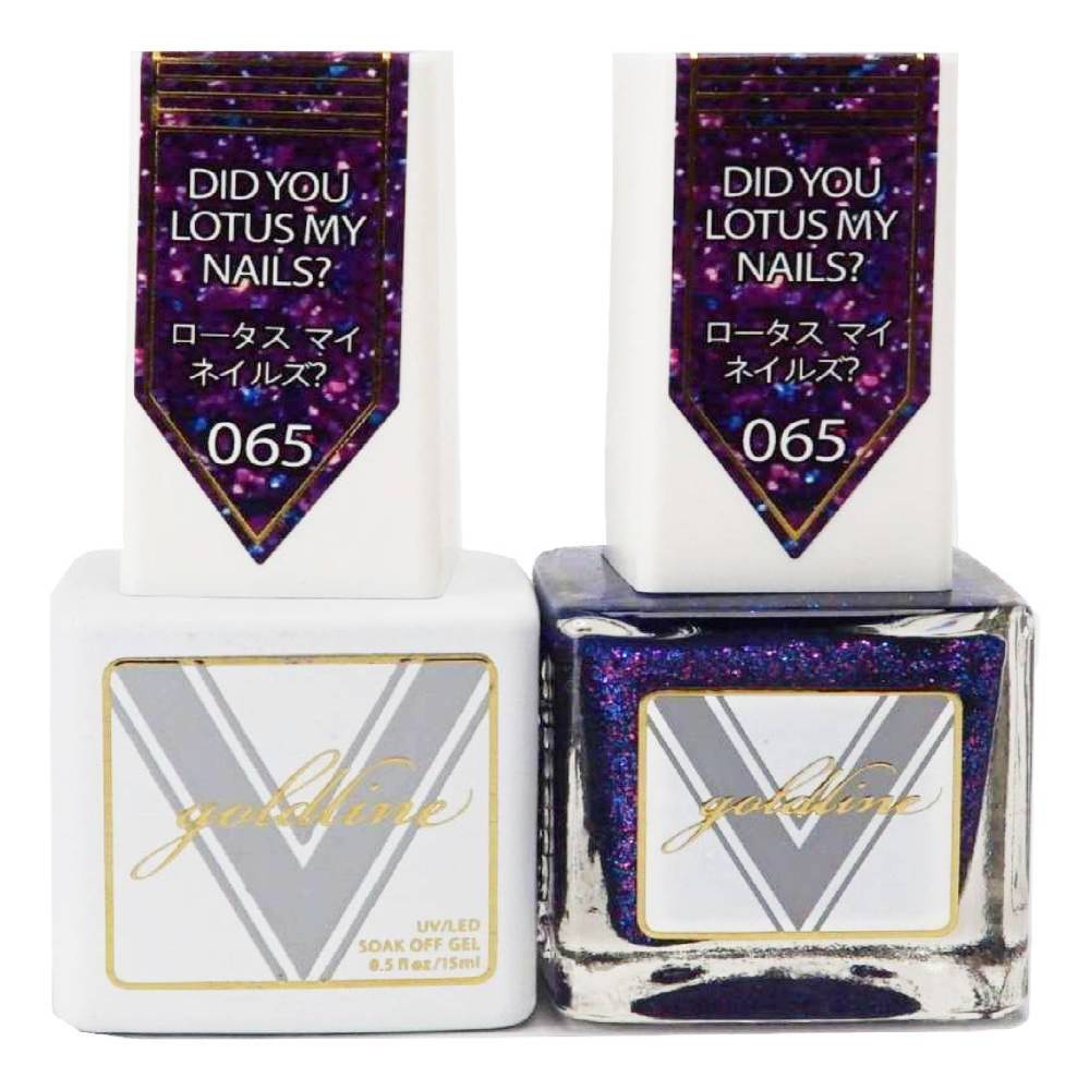 VETRO Gold Line Gel Polish - 065 Did You Lotus My Nails?