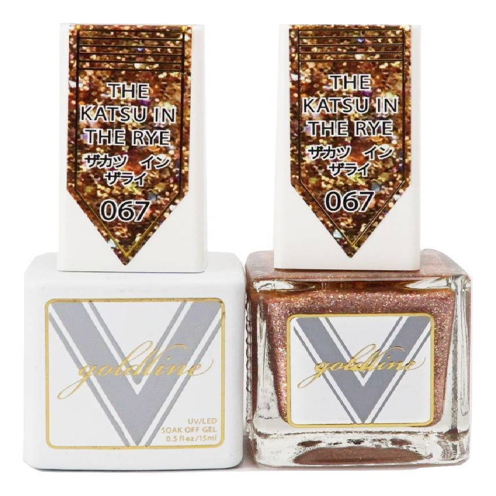 VETRO Gold Line Gel Polish - 067 The Katsu In The Rye