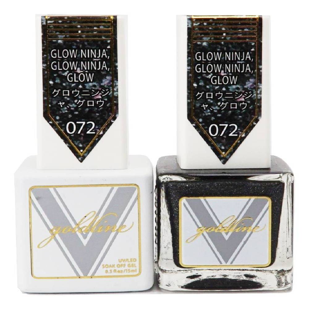 VETRO Gold Line Gel Polish - 072 Glow Ninja, Glow Ninja, Glow