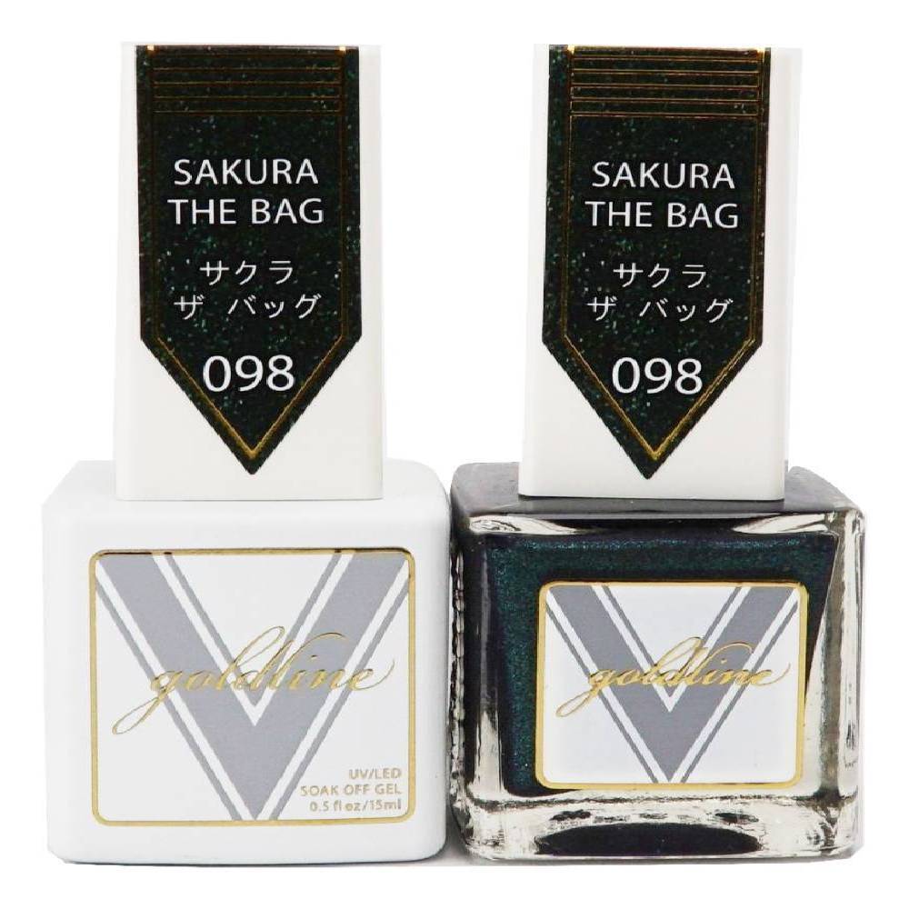 VETRO Gold Line Gel Polish - 098 Sakura The Bag