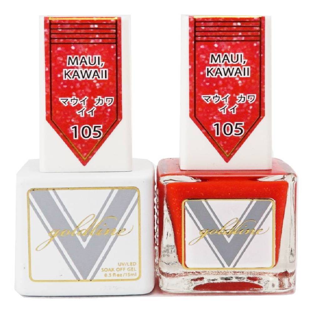 VETRO Gold Line Gel Polish - 105 Maui, Kawaii