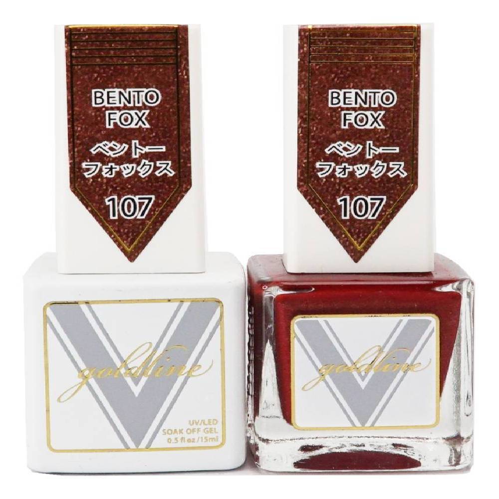 VETRO Gold Line Gel Polish - 107 Bento Fox