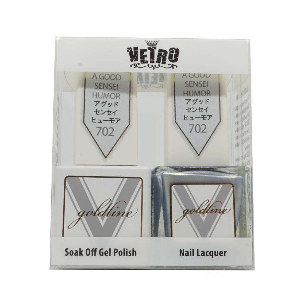 VETRO Gold Line Gel Polish - 702 A Good Sensei Humor