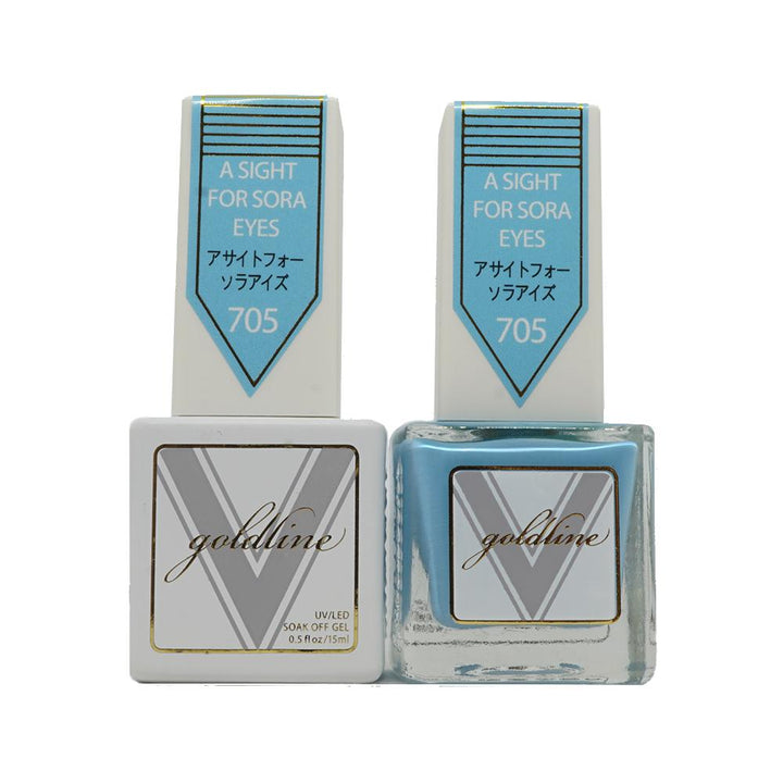 VETRO Gold Line Gel Polish - 705 A Sight For Sora Eyes