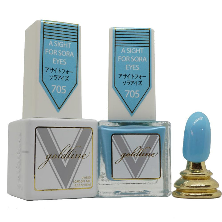 VETRO Gold Line Gel Polish - 705 A Sight For Sora Eyes