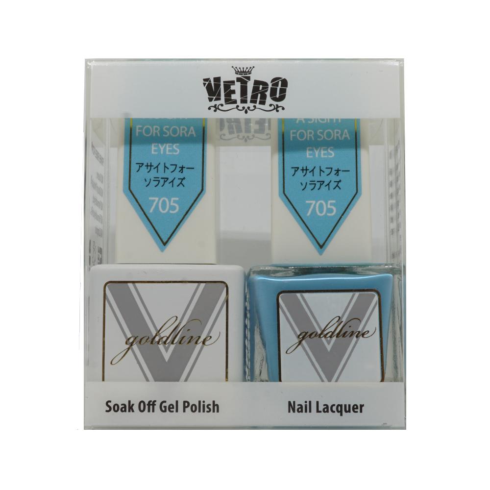 VETRO Gold Line Gel Polish - 705 A Sight For Sora Eyes